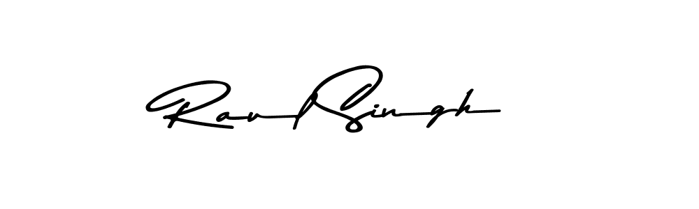 Create a beautiful signature design for name Raul Singh. With this signature (Asem Kandis PERSONAL USE) fonts, you can make a handwritten signature for free. Raul Singh signature style 9 images and pictures png