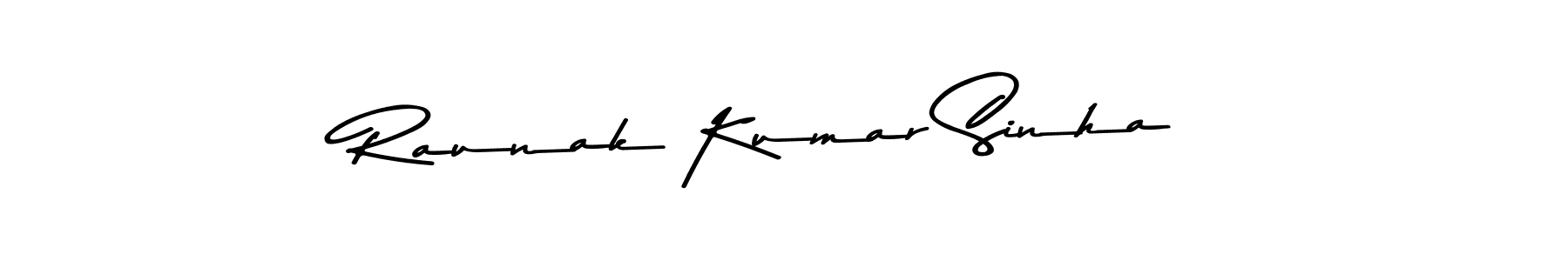 Also we have Raunak Kumar Sinha name is the best signature style. Create professional handwritten signature collection using Asem Kandis PERSONAL USE autograph style. Raunak Kumar Sinha signature style 9 images and pictures png