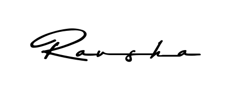 A timeless handwritten aesthetic for Rausha. The Asem Kandis PERSONAL USE font gives your signature a handcrafted feel with natural curves. Rausha signature style 9 images and pictures png