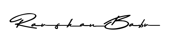 If you are searching for the best signature style for your name Raushan Babu, here we have designed multiple signature styles using Asem Kandis PERSONAL USE. Raushan Babu signature style 9 images and pictures png