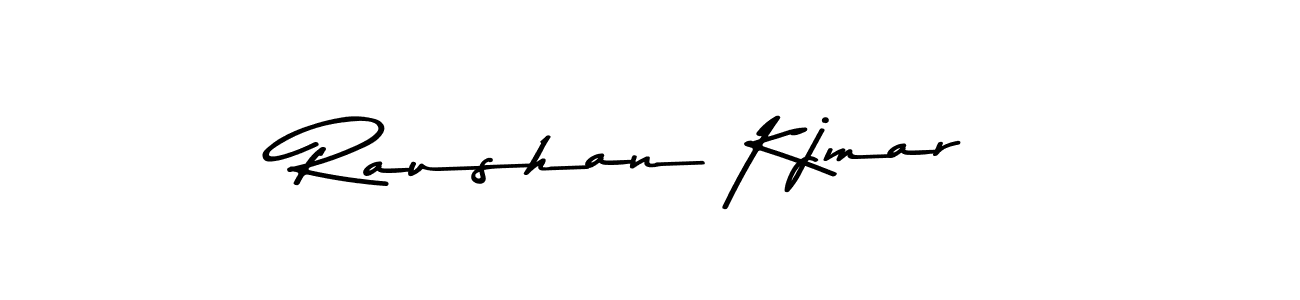 Also You can easily find your signature by using the search form. We will create Raushan Kjmar name handwritten signature images for you free of cost using Asem Kandis PERSONAL USE sign style. Raushan Kjmar signature style 9 images and pictures png