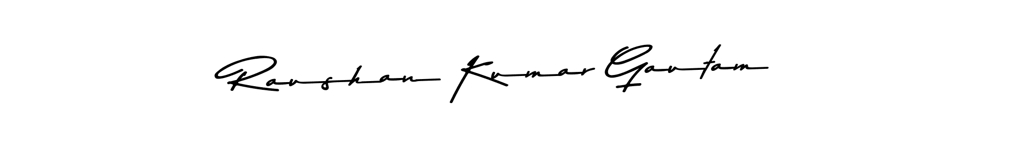 The best way (Asem Kandis PERSONAL USE) to make a short signature is to pick only two or three words in your name. The name Raushan Kumar Gautam include a total of six letters. For converting this name. Raushan Kumar Gautam signature style 9 images and pictures png