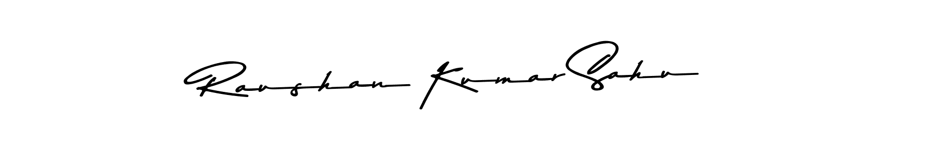 Design your own signature with our free online signature maker. With this signature software, you can create a handwritten (Asem Kandis PERSONAL USE) signature for name Raushan Kumar Sahu. Raushan Kumar Sahu signature style 9 images and pictures png