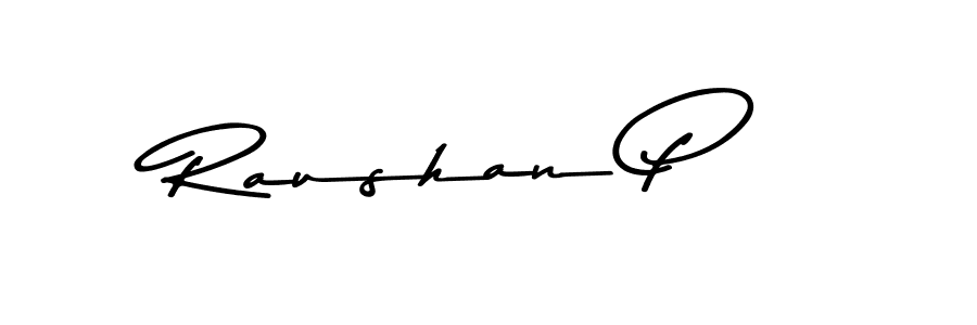 Also You can easily find your signature by using the search form. We will create Raushan P name handwritten signature images for you free of cost using Asem Kandis PERSONAL USE sign style. Raushan P signature style 9 images and pictures png