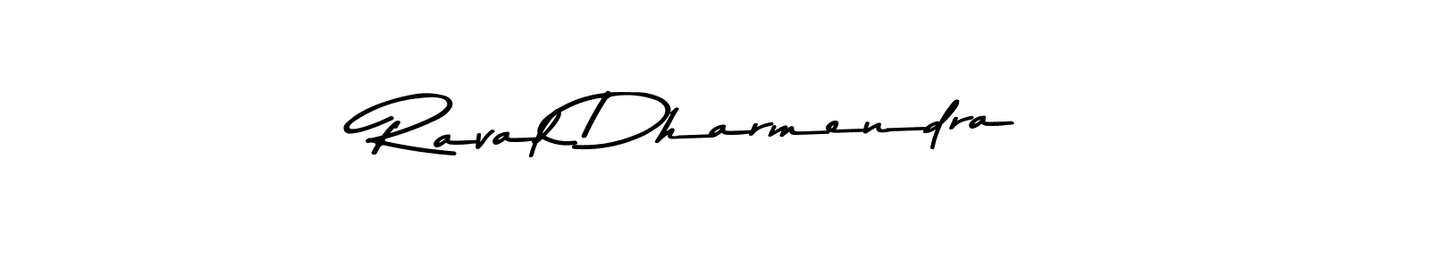 if you are searching for the best signature style for your name Raval Dharmendra. so please give up your signature search. here we have designed multiple signature styles  using Asem Kandis PERSONAL USE. Raval Dharmendra signature style 9 images and pictures png