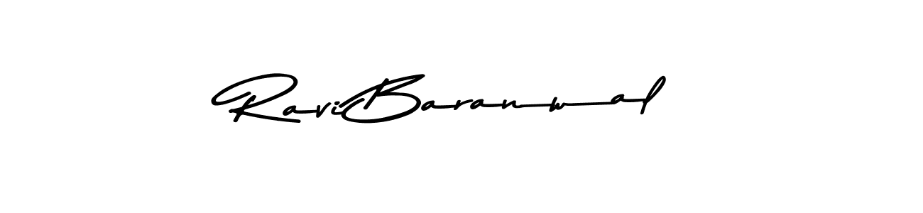 Design your own signature with our free online signature maker. With this signature software, you can create a handwritten (Asem Kandis PERSONAL USE) signature for name Ravi Baranwal. Ravi Baranwal signature style 9 images and pictures png