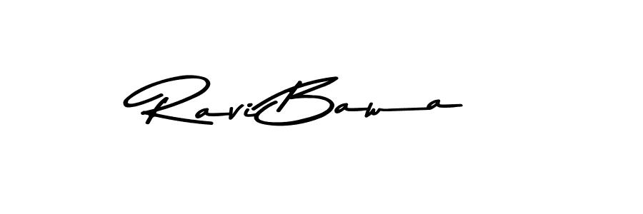 Ravi Bawa stylish signature style. Best Handwritten Sign (Asem Kandis PERSONAL USE) for my name. Handwritten Signature Collection Ideas for my name Ravi Bawa. Ravi Bawa signature style 9 images and pictures png