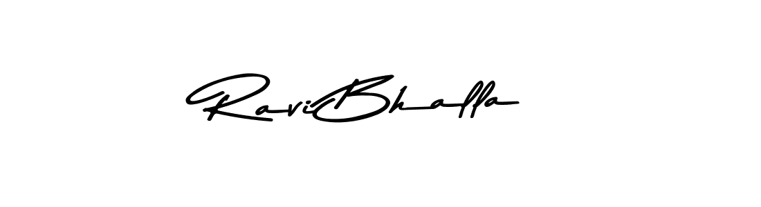 How to make Ravi Bhalla signature? Asem Kandis PERSONAL USE is a professional autograph style. Create handwritten signature for Ravi Bhalla name. Ravi Bhalla signature style 9 images and pictures png