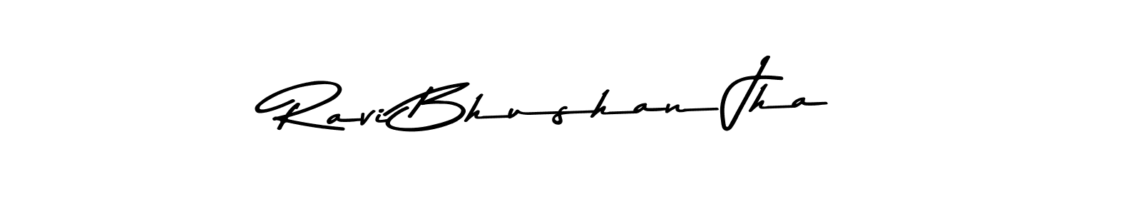 Design your own signature with our free online signature maker. With this signature software, you can create a handwritten (Asem Kandis PERSONAL USE) signature for name Ravi Bhushan Jha. Ravi Bhushan Jha signature style 9 images and pictures png