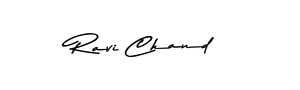 How to make Ravi Chand name signature. Use Asem Kandis PERSONAL USE style for creating short signs online. This is the latest handwritten sign. Ravi Chand signature style 9 images and pictures png