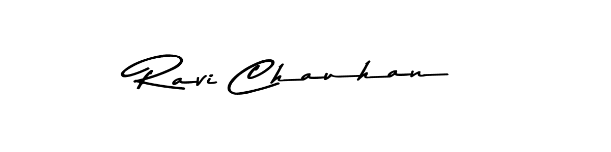 Create a beautiful signature design for name Ravi Chauhan. With this signature (Asem Kandis PERSONAL USE) fonts, you can make a handwritten signature for free. Ravi Chauhan signature style 9 images and pictures png