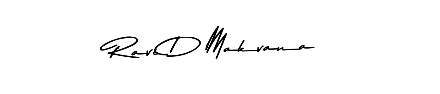 Make a beautiful signature design for name Ravi D Makvana. Use this online signature maker to create a handwritten signature for free. Ravi D Makvana signature style 9 images and pictures png