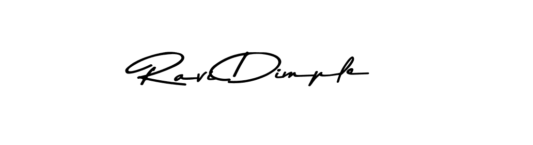 Design your own signature with our free online signature maker. With this signature software, you can create a handwritten (Asem Kandis PERSONAL USE) signature for name Ravi Dimple. Ravi Dimple signature style 9 images and pictures png