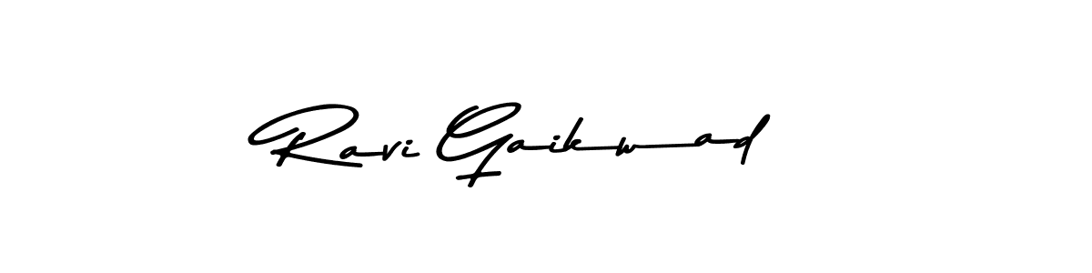 How to make Ravi Gaikwad signature? Asem Kandis PERSONAL USE is a professional autograph style. Create handwritten signature for Ravi Gaikwad name. Ravi Gaikwad signature style 9 images and pictures png