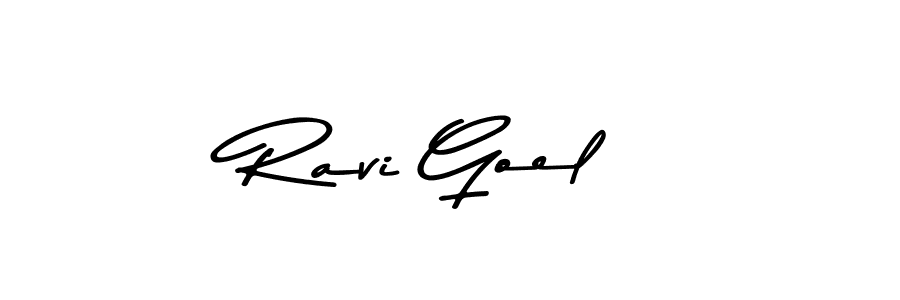 Ravi Goel stylish signature style. Best Handwritten Sign (Asem Kandis PERSONAL USE) for my name. Handwritten Signature Collection Ideas for my name Ravi Goel. Ravi Goel signature style 9 images and pictures png