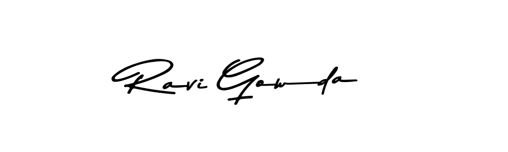 It looks lik you need a new signature style for name Ravi Gowda. Design unique handwritten (Asem Kandis PERSONAL USE) signature with our free signature maker in just a few clicks. Ravi Gowda signature style 9 images and pictures png