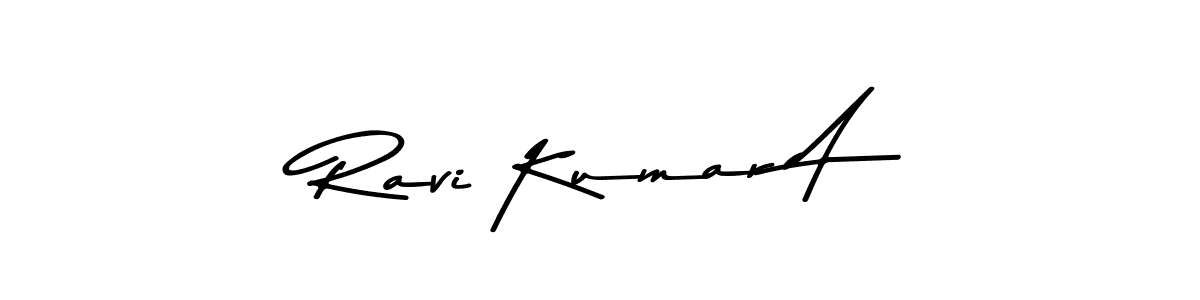 You can use this online signature creator to create a handwritten signature for the name Ravi Kumar A. This is the best online autograph maker. Ravi Kumar A signature style 9 images and pictures png