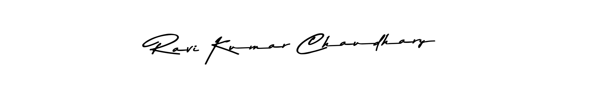 Create a beautiful signature design for name Ravi Kumar Chaudhary. With this signature (Asem Kandis PERSONAL USE) fonts, you can make a handwritten signature for free. Ravi Kumar Chaudhary signature style 9 images and pictures png