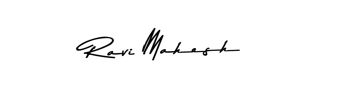 Design your own signature with our free online signature maker. With this signature software, you can create a handwritten (Asem Kandis PERSONAL USE) signature for name Ravi Mahesh. Ravi Mahesh signature style 9 images and pictures png