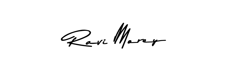 Make a beautiful signature design for name Ravi Morey. With this signature (Asem Kandis PERSONAL USE) style, you can create a handwritten signature for free. Ravi Morey signature style 9 images and pictures png