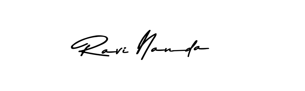 Use a signature maker to create a handwritten signature online. With this signature software, you can design (Asem Kandis PERSONAL USE) your own signature for name Ravi Nanda. Ravi Nanda signature style 9 images and pictures png