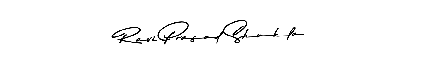 Create a beautiful signature design for name Ravi Prasad Shukla. With this signature (Asem Kandis PERSONAL USE) fonts, you can make a handwritten signature for free. Ravi Prasad Shukla signature style 9 images and pictures png