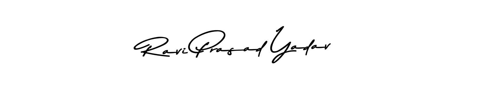 Create a beautiful signature design for name Ravi Prasad Yadav. With this signature (Asem Kandis PERSONAL USE) fonts, you can make a handwritten signature for free. Ravi Prasad Yadav signature style 9 images and pictures png