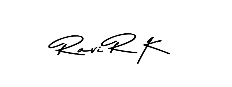 This is the best signature style for the Ravi R K name. Also you like these signature font (Asem Kandis PERSONAL USE). Mix name signature. Ravi R K signature style 9 images and pictures png