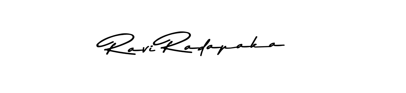 You should practise on your own different ways (Asem Kandis PERSONAL USE) to write your name (Ravi Radapaka) in signature. don't let someone else do it for you. Ravi Radapaka signature style 9 images and pictures png