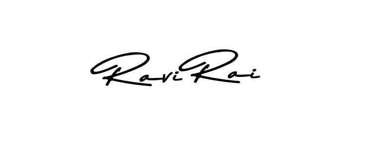 How to make Ravi Rai name signature. Use Asem Kandis PERSONAL USE style for creating short signs online. This is the latest handwritten sign. Ravi Rai signature style 9 images and pictures png