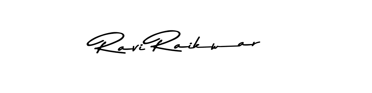 Create a beautiful signature design for name Ravi Raikwar. With this signature (Asem Kandis PERSONAL USE) fonts, you can make a handwritten signature for free. Ravi Raikwar signature style 9 images and pictures png