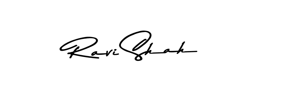 Ravi Shah stylish signature style. Best Handwritten Sign (Asem Kandis PERSONAL USE) for my name. Handwritten Signature Collection Ideas for my name Ravi Shah. Ravi Shah signature style 9 images and pictures png