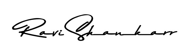 Looking for an artistic signature for Ravi Shankarr? The Asem Kandis PERSONAL USE calligraphy style gives a sophisticated flow suitable for business cards and emails. Ravi Shankarr signature style 9 images and pictures png
