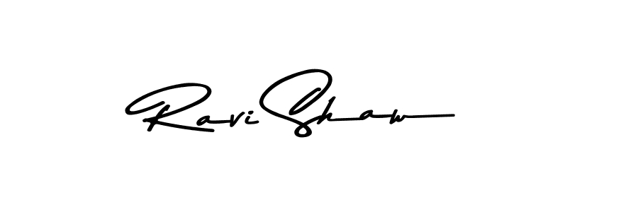 Use a signature maker to create a handwritten signature online. With this signature software, you can design (Asem Kandis PERSONAL USE) your own signature for name Ravi Shaw. Ravi Shaw signature style 9 images and pictures png