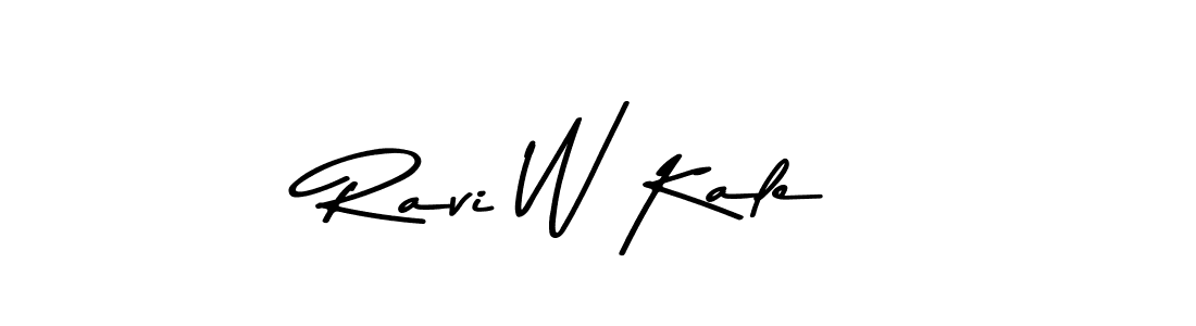 Ravi W Kale stylish signature style. Best Handwritten Sign (Asem Kandis PERSONAL USE) for my name. Handwritten Signature Collection Ideas for my name Ravi W Kale. Ravi W Kale signature style 9 images and pictures png
