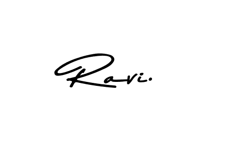 Also You can easily find your signature by using the search form. We will create Ravi. name handwritten signature images for you free of cost using Asem Kandis PERSONAL USE sign style. Ravi. signature style 9 images and pictures png