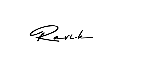 Also we have Ravi.k name is the best signature style. Create professional handwritten signature collection using Asem Kandis PERSONAL USE autograph style. Ravi.k signature style 9 images and pictures png