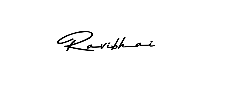 Similarly Asem Kandis PERSONAL USE is the best handwritten signature design. Signature creator online .You can use it as an online autograph creator for name Ravibhai. Ravibhai signature style 9 images and pictures png