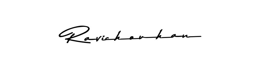 Create a beautiful signature design for name Ravichouhan. With this signature (Asem Kandis PERSONAL USE) fonts, you can make a handwritten signature for free. Ravichouhan signature style 9 images and pictures png