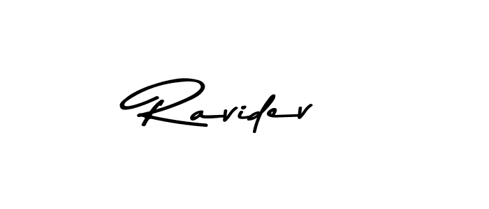 Also we have Ravidev name is the best signature style. Create professional handwritten signature collection using Asem Kandis PERSONAL USE autograph style. Ravidev signature style 9 images and pictures png