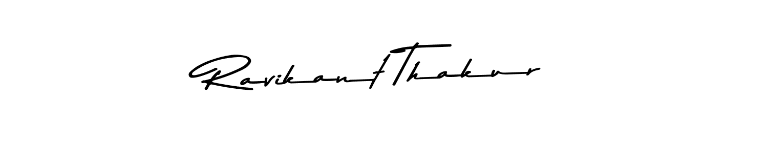 Asem Kandis PERSONAL USE is a professional signature style that is perfect for those who want to add a touch of class to their signature. It is also a great choice for those who want to make their signature more unique. Get Ravikant Thakur name to fancy signature for free. Ravikant Thakur signature style 9 images and pictures png
