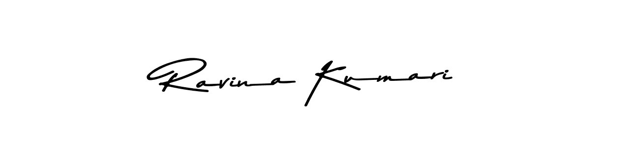 How to make Ravina Kumari signature? Asem Kandis PERSONAL USE is a professional autograph style. Create handwritten signature for Ravina Kumari name. Ravina Kumari signature style 9 images and pictures png