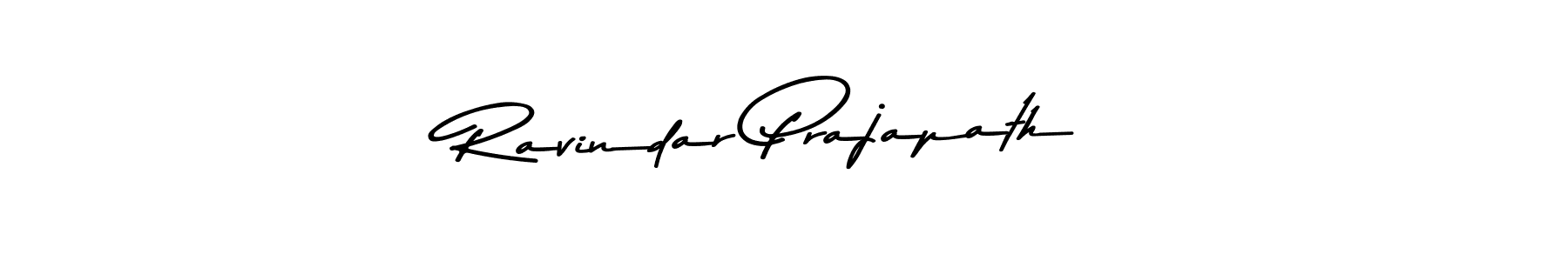 Make a short Ravindar Prajapath signature style. Manage your documents anywhere anytime using Asem Kandis PERSONAL USE. Create and add eSignatures, submit forms, share and send files easily. Ravindar Prajapath signature style 9 images and pictures png