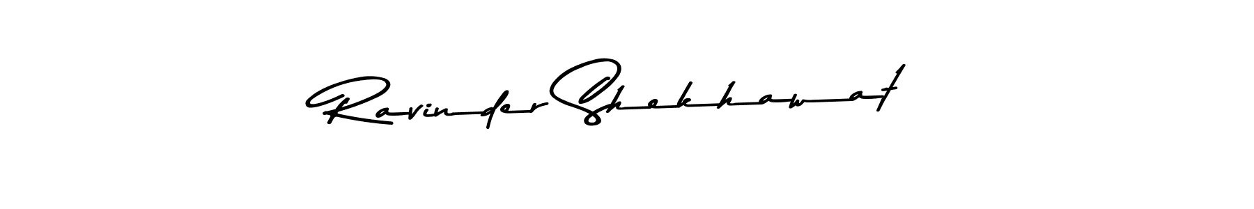Use a signature maker to create a handwritten signature online. With this signature software, you can design (Asem Kandis PERSONAL USE) your own signature for name Ravinder Shekhawat. Ravinder Shekhawat signature style 9 images and pictures png