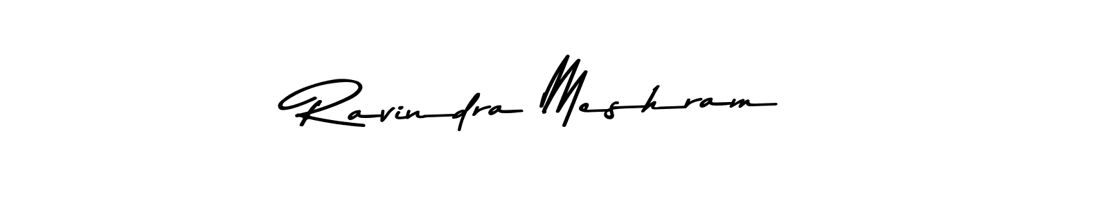 Ravindra Meshram stylish signature style. Best Handwritten Sign (Asem Kandis PERSONAL USE) for my name. Handwritten Signature Collection Ideas for my name Ravindra Meshram. Ravindra Meshram signature style 9 images and pictures png