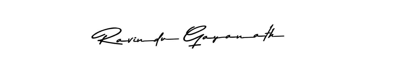 Also You can easily find your signature by using the search form. We will create Ravindu Gayanath name handwritten signature images for you free of cost using Asem Kandis PERSONAL USE sign style. Ravindu Gayanath signature style 9 images and pictures png