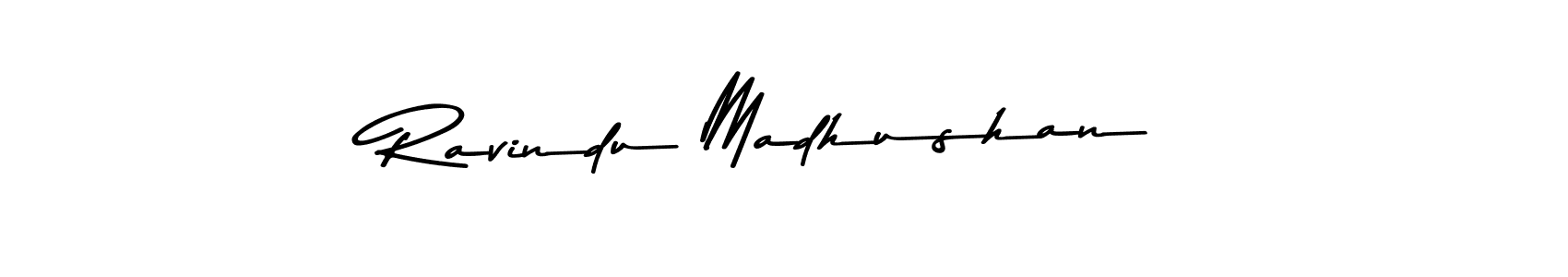 Make a beautiful signature design for name Ravindu Madhushan. With this signature (Asem Kandis PERSONAL USE) style, you can create a handwritten signature for free. Ravindu Madhushan signature style 9 images and pictures png