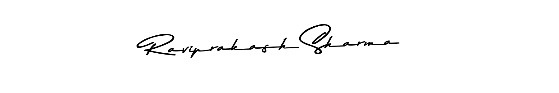 Similarly Asem Kandis PERSONAL USE is the best handwritten signature design. Signature creator online .You can use it as an online autograph creator for name Raviprakash Sharma. Raviprakash Sharma signature style 9 images and pictures png