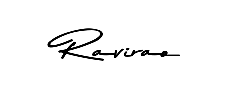 Designed for modern professionals: Ravirao name signature crafted with Asem Kandis PERSONAL USE script. Ready for digital PDF workflows. Ravirao signature style 9 images and pictures png