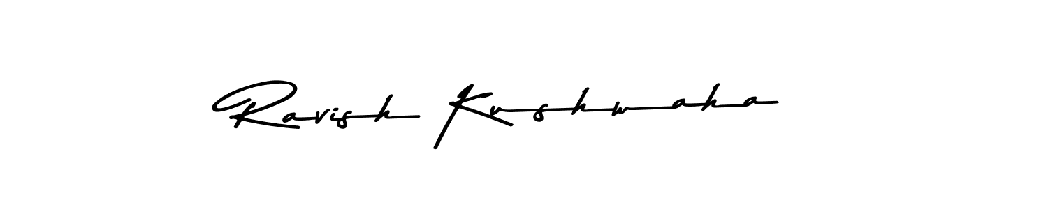 Asem Kandis PERSONAL USE is a professional signature style that is perfect for those who want to add a touch of class to their signature. It is also a great choice for those who want to make their signature more unique. Get Ravish Kushwaha name to fancy signature for free. Ravish Kushwaha signature style 9 images and pictures png